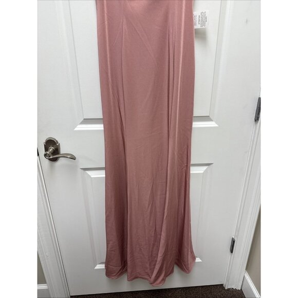 Mac Duggal Size 4 Pink 49093 Embellished Neck Trumpet Prom Formal Gown Dress - Picture 7 of 14